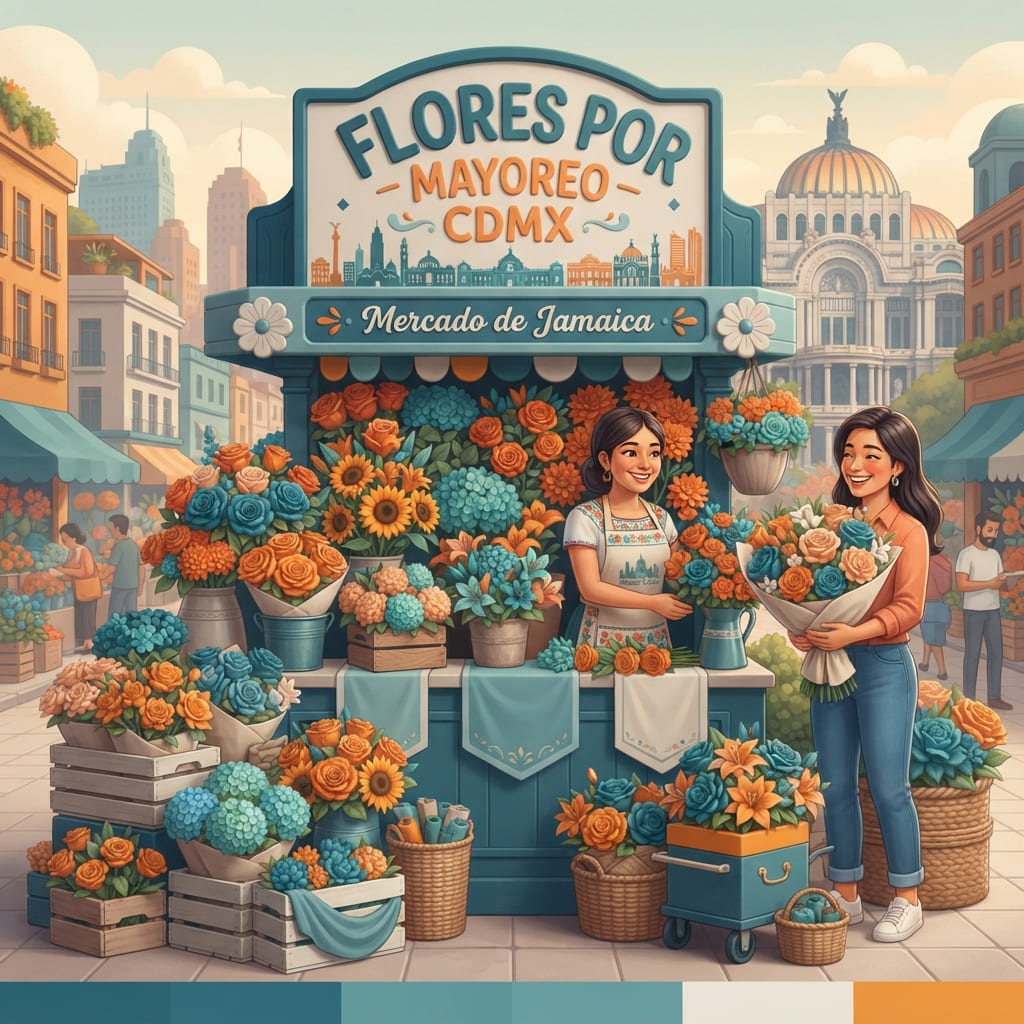 flores por mayoreo cdmx