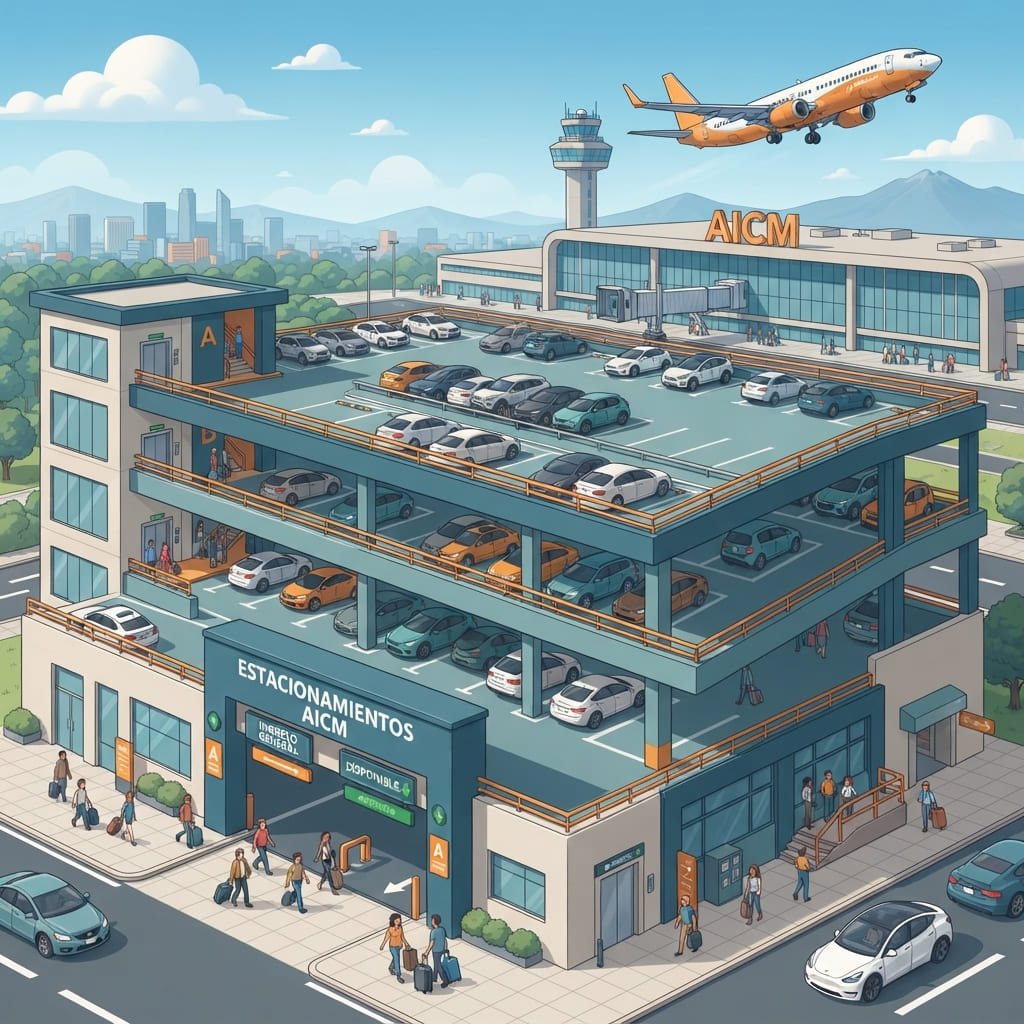 estacionamientos aeropuerto cdmx