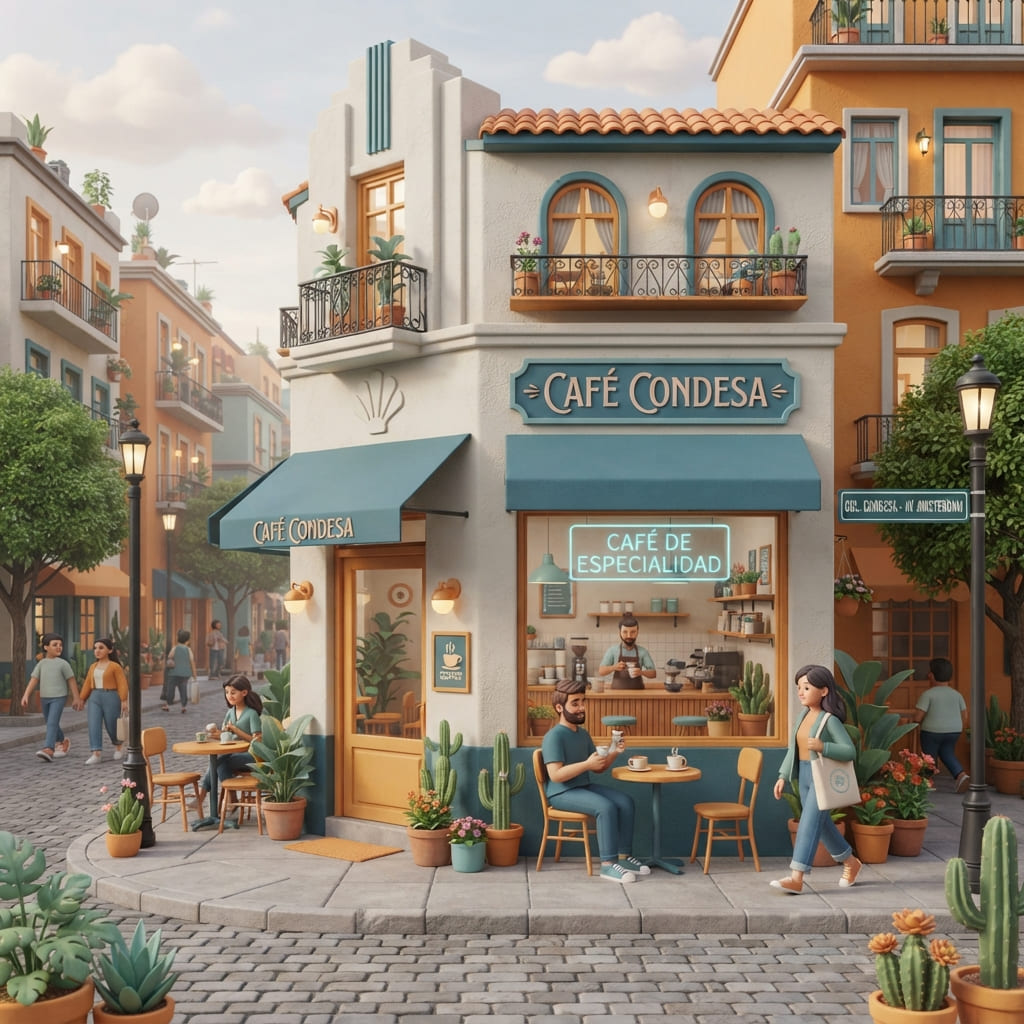 cafeterias condesa cdmx