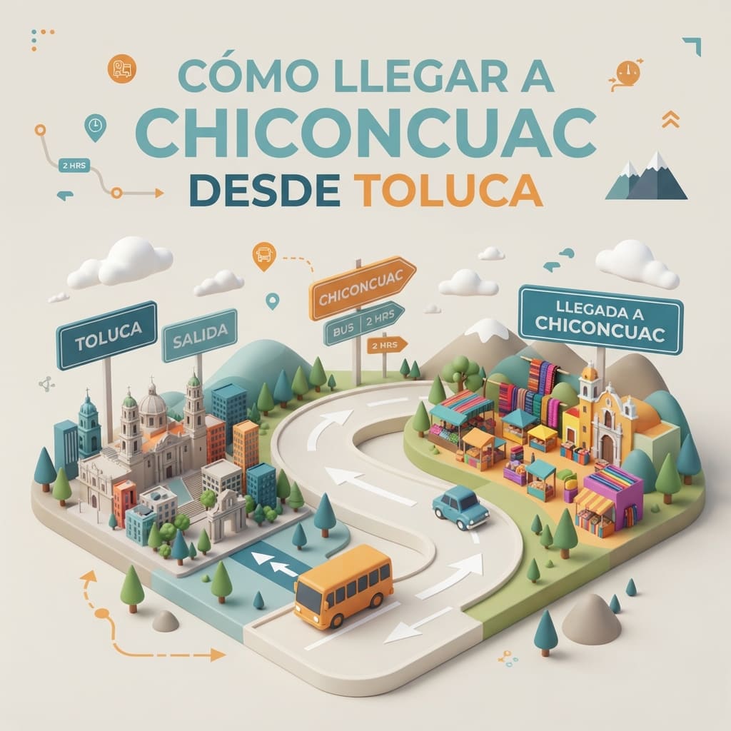 como llegar a chiconcuac desde toluca