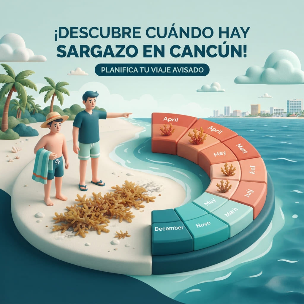 en que mes hay sargazo en cancun