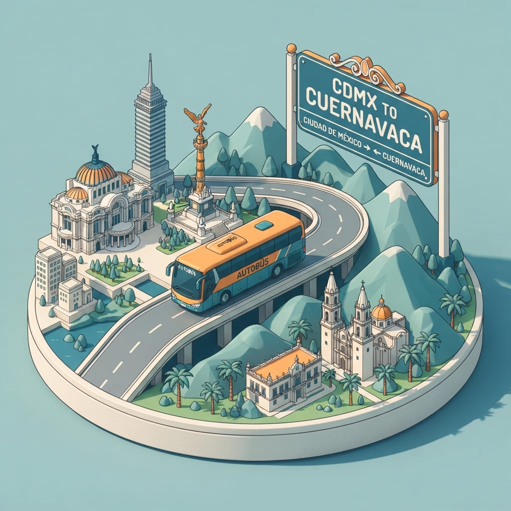 como llegar a cuernavaca desde cdmx