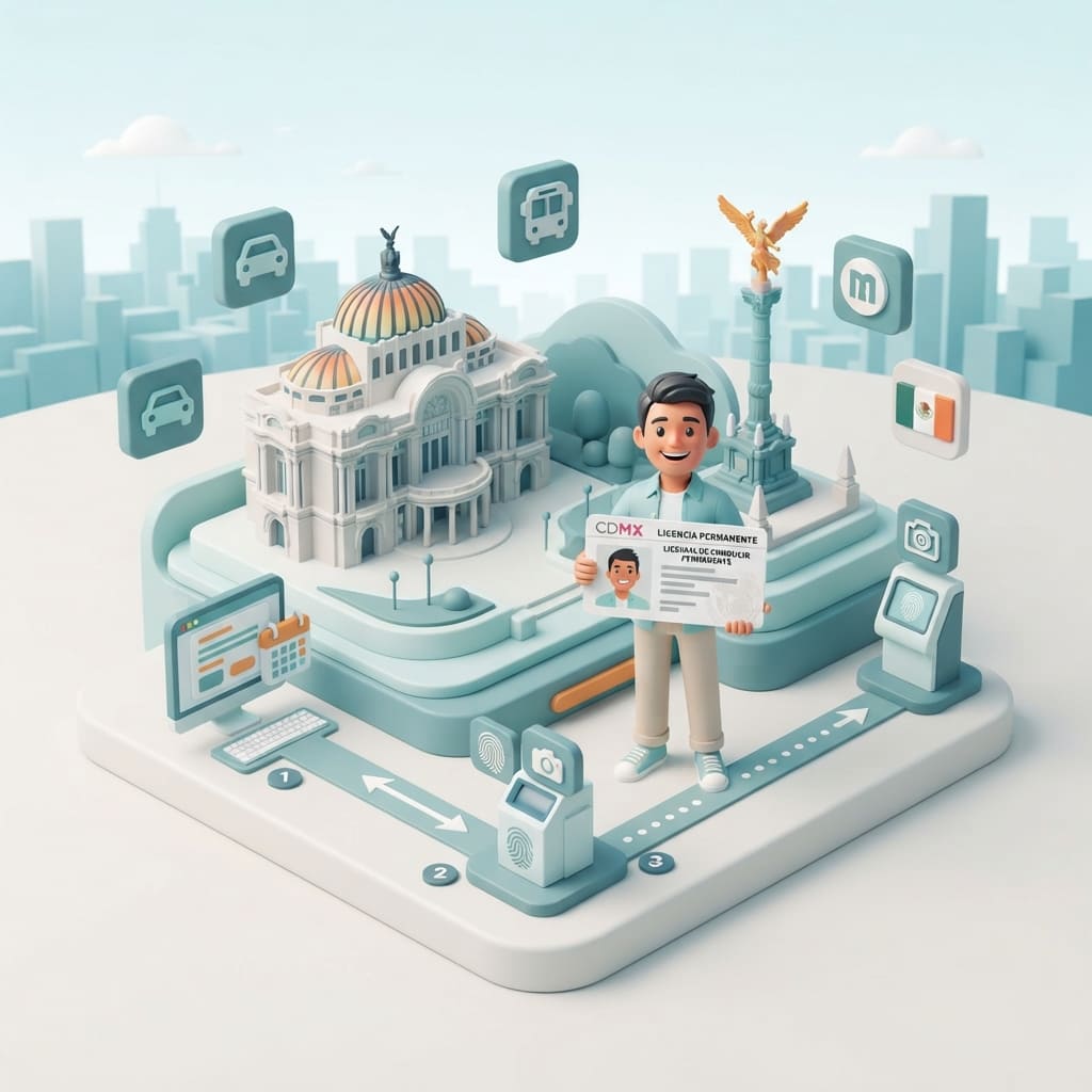como tramitar la licencia permanente en cdmx